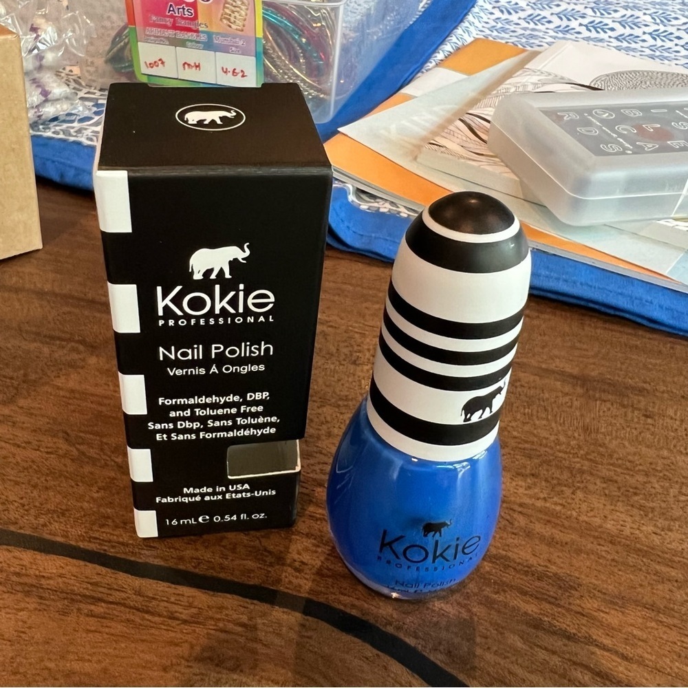 NEW⛱️Kokie - ‘Atlantis at Last’ Royal Blue Nail Polish
